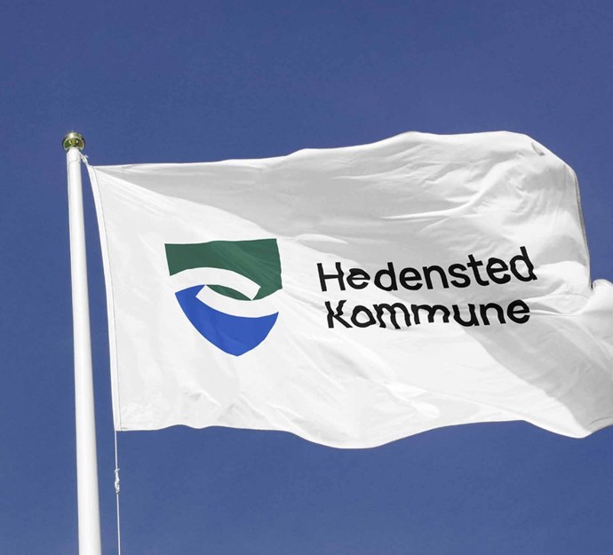 Hedensted Kommune flag