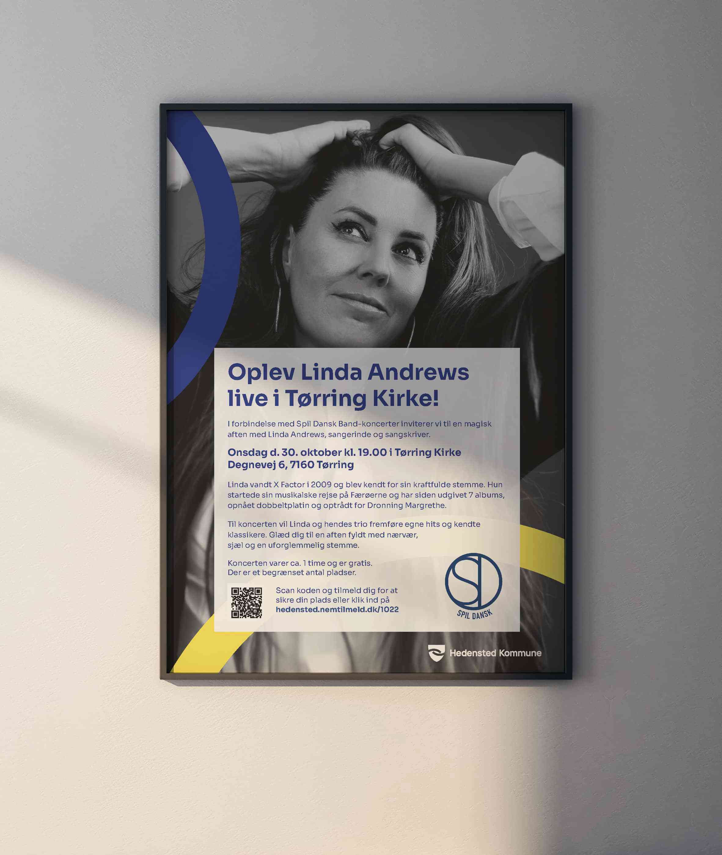 Plakat på væg
